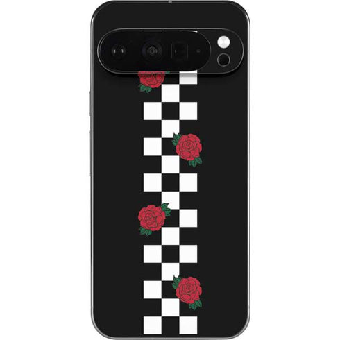 Rose Checkerboard Pixel 9 Pro XL Skin